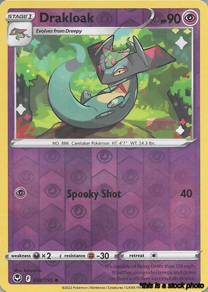 Reverse Holofoil Drakloak [088/195 Lightly Played ]