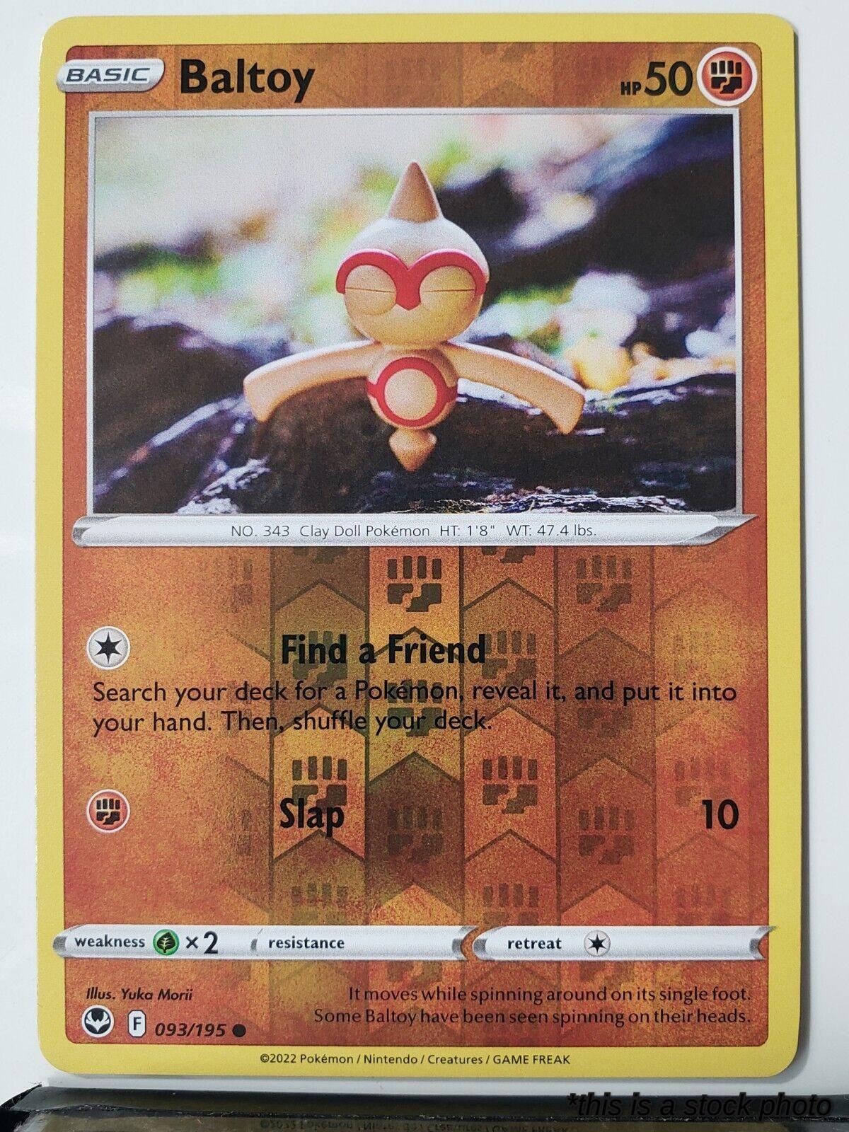 Reverse Holofoil Baltoy [093/195 Lightly Played ]