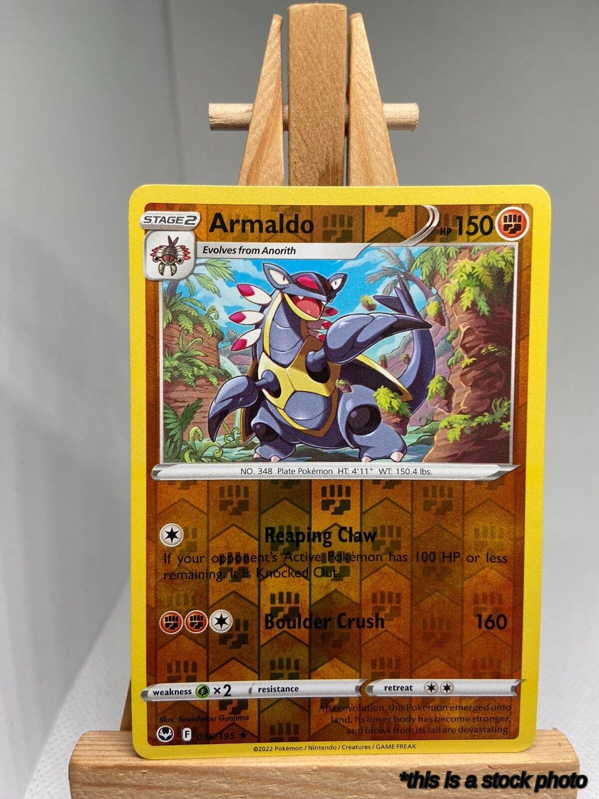 096/195 Armaldo Rare Reverse Holofoil