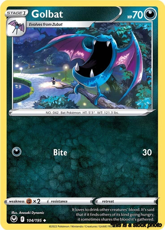 Uncommon Golbat [104/195 Lightly Played ]