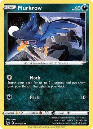 Common Murkrow [106/195 Lightly Played ]