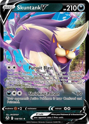 Holofoil Skuntank V [108/195 Near Mint ]