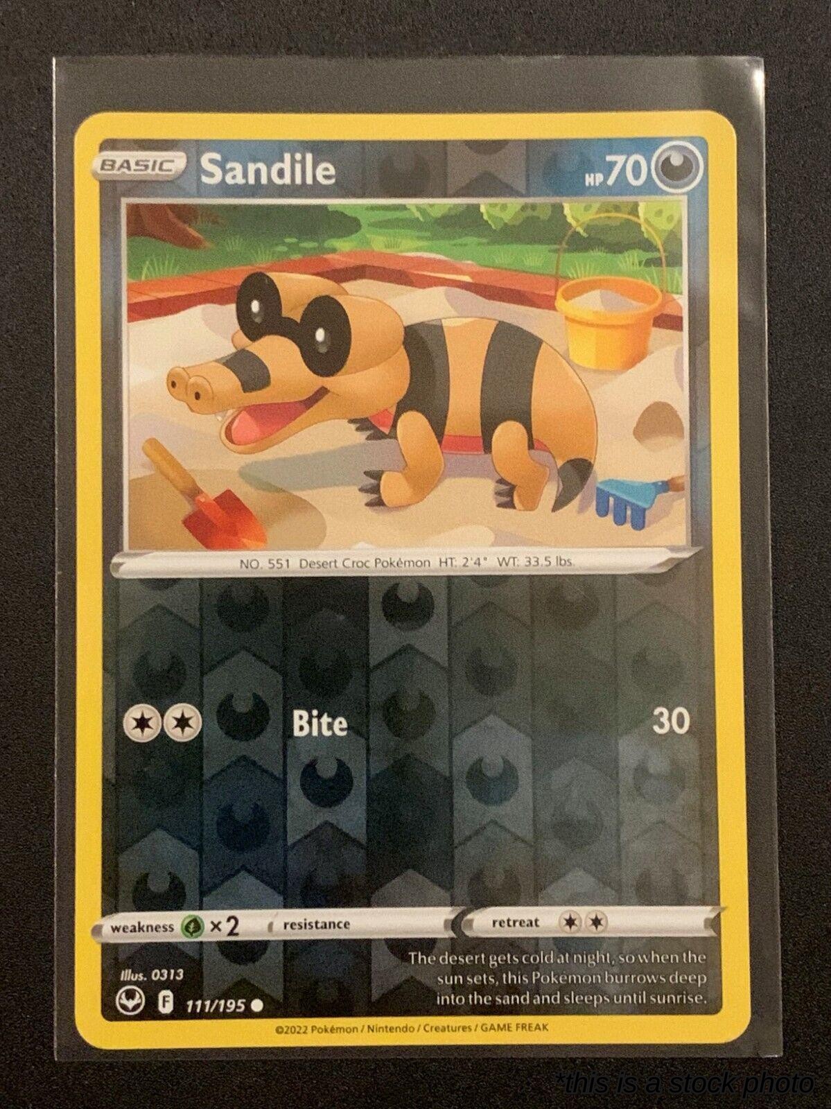 111/195 Sandile Common Reverse Holofoil