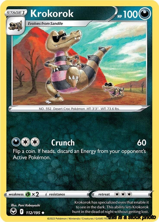 Normal Krokorok [112/195 Lightly Played ]