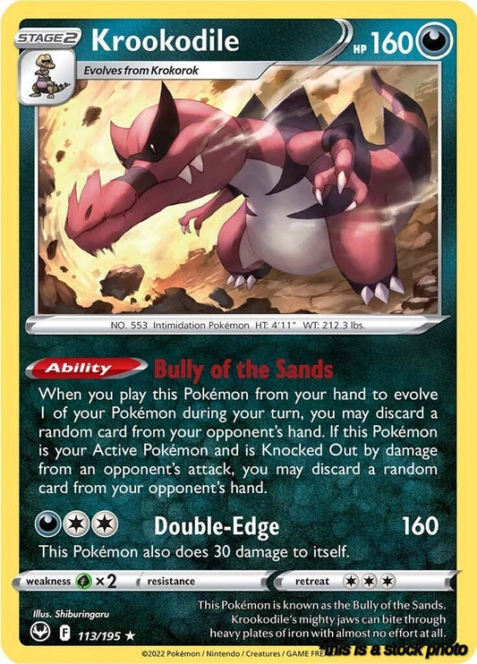 Holofoil Krookodile [113/195 Lightly Played ]