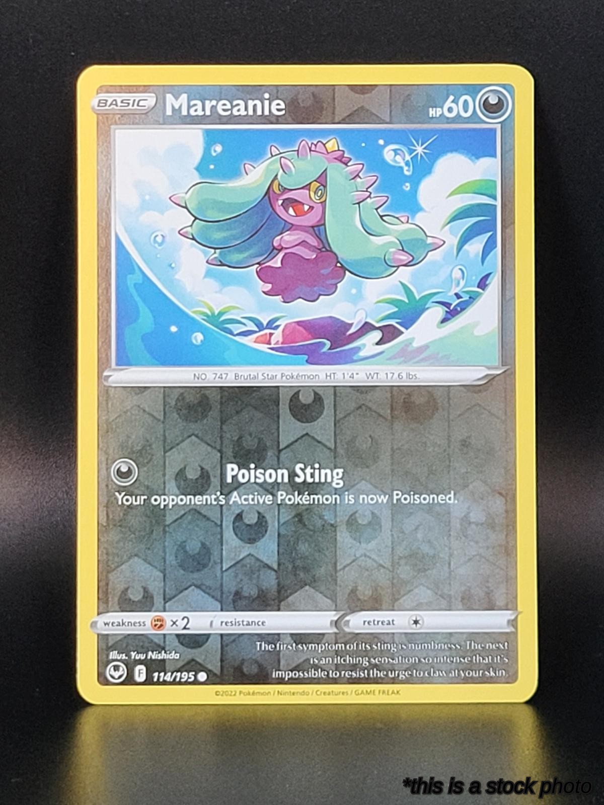 Reverse Holofoil Mareanie [114/195 Lightly Played ]