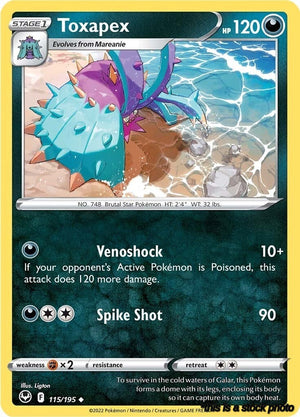 115/195 Toxapex Uncommon Normal