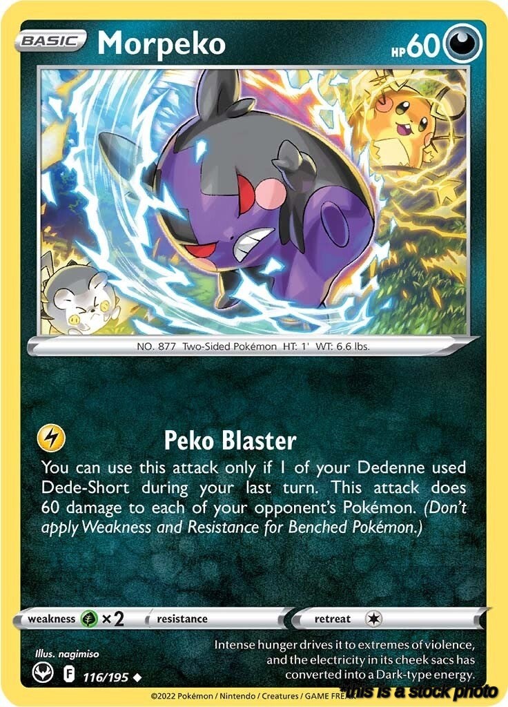 116/195 Morpeko Uncommon Normal