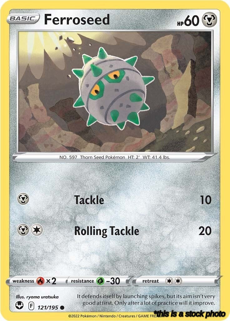 Common Ferroseed [121/195 Lightly Played ]