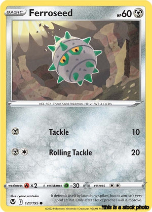 Common Ferroseed [121/195 Near Mint ]