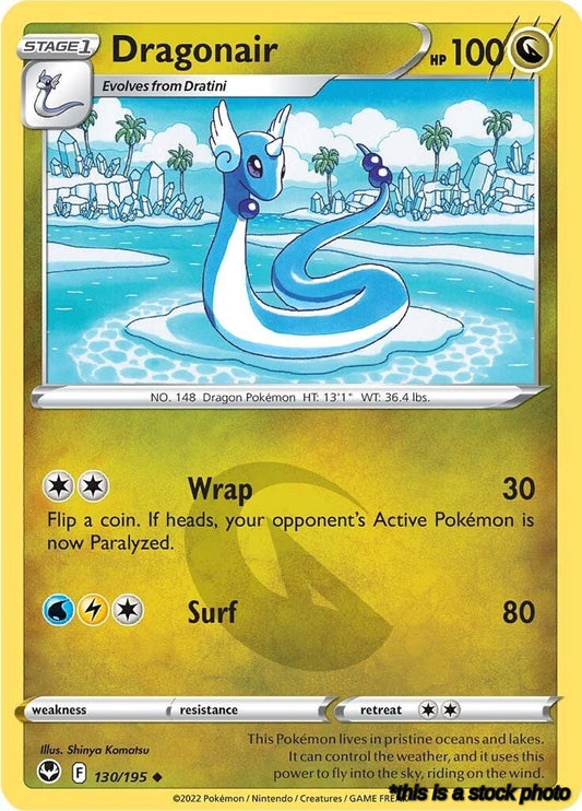 Uncommon Dragonair [130/195 Near Mint ]