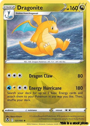 131/195 Dragonite Holo Rare Holofoil