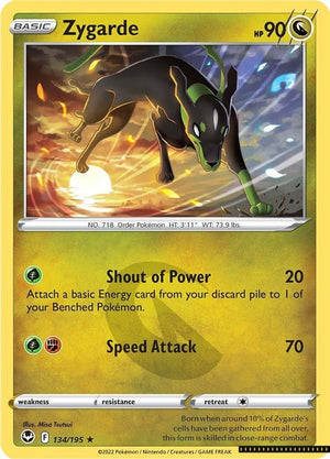 Rare Zygarde [134/195 Near Mint ]