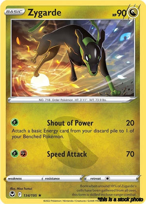 Rare Zygarde [134/195 Near Mint ]