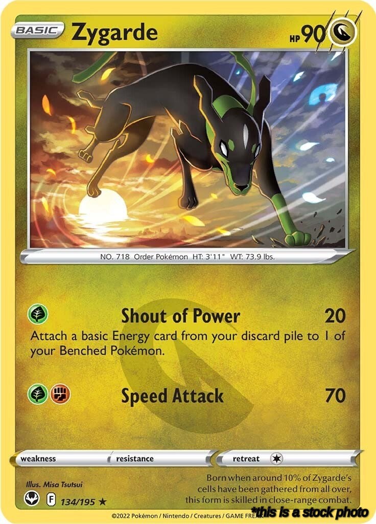 Rare Zygarde [134/195 Lightly Played ]