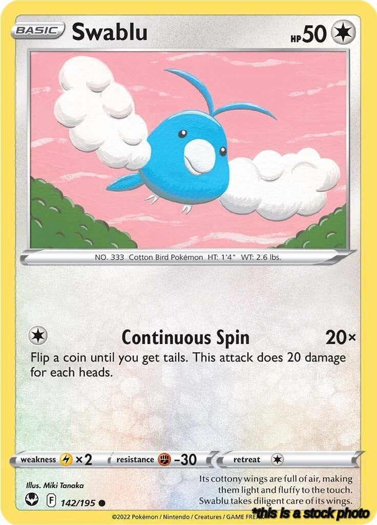 Normal Swablu [142/195 Near Mint ]