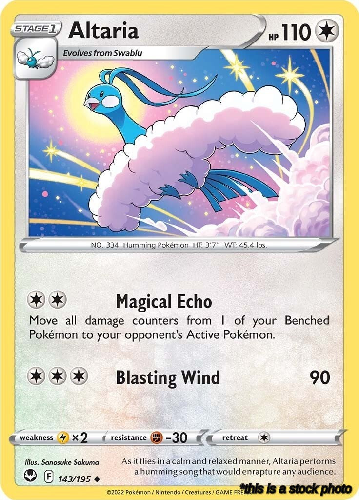 143/195 Altaria Uncommon Normal