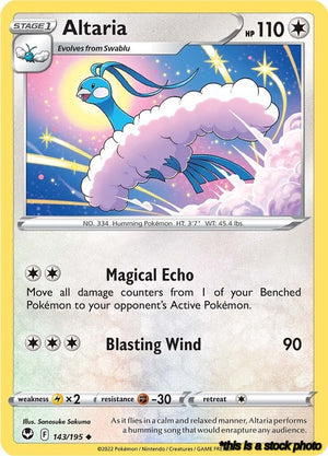 143/195 Altaria Uncommon Normal