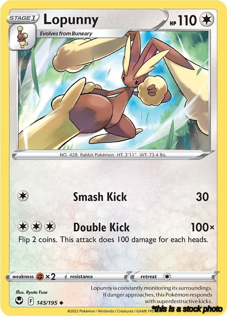 Uncommon Lopunny [145/195 Near Mint ]
