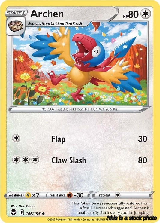 Reverse Holofoil Archen [146/195 Lightly Played ]