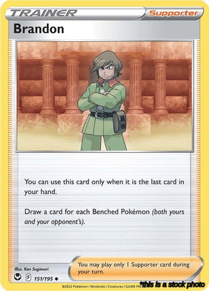 Uncommon Brandon [151/195 Near Mint ]