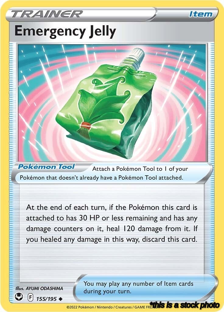 Reverse Holofoil Emergency Jelly [155/195 Lightly Played ]