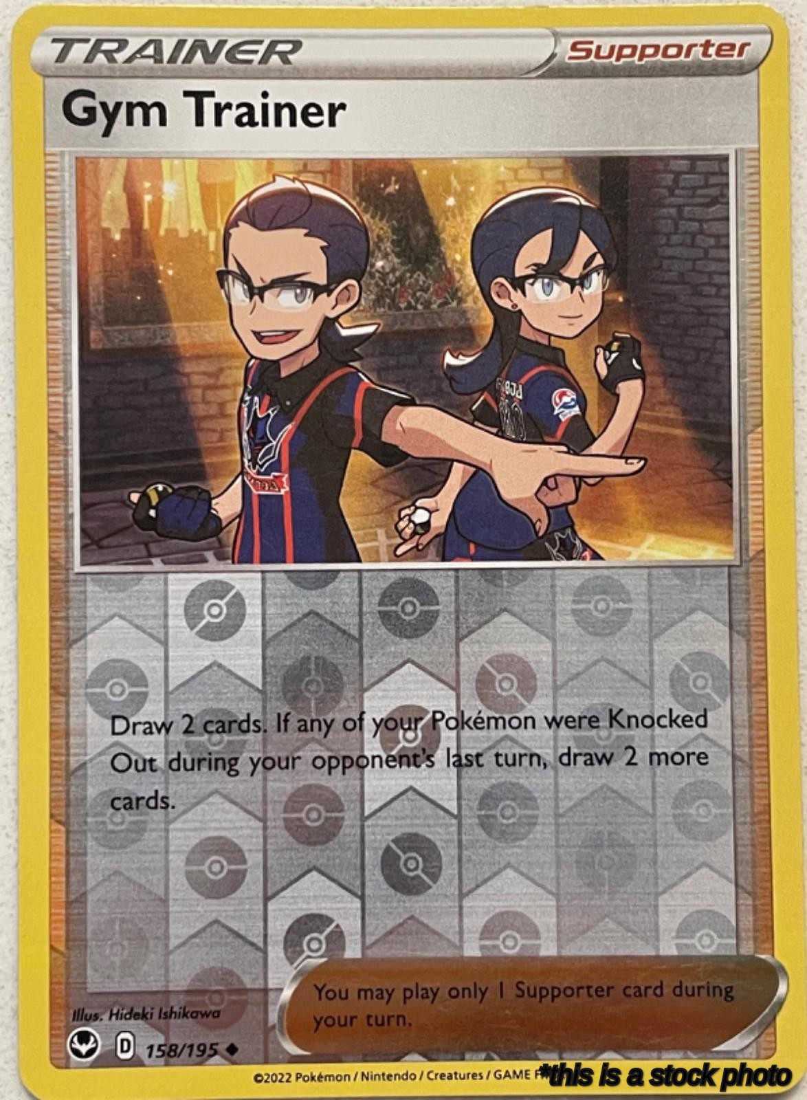 158/195 Gym Trainer Uncommon Reverse Holofoil