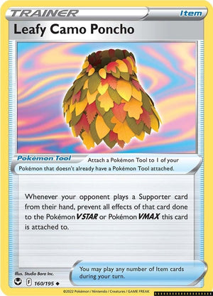 Uncommon Leafy Camo Poncho [160/195 Lightly Played ]