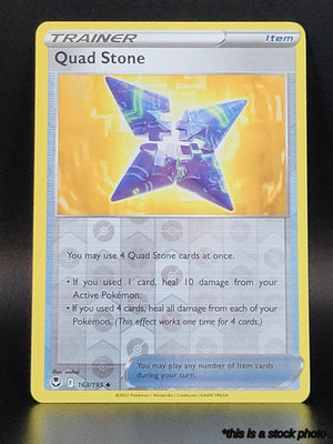163/195 Quad Stone Uncommon Reverse Holofoil