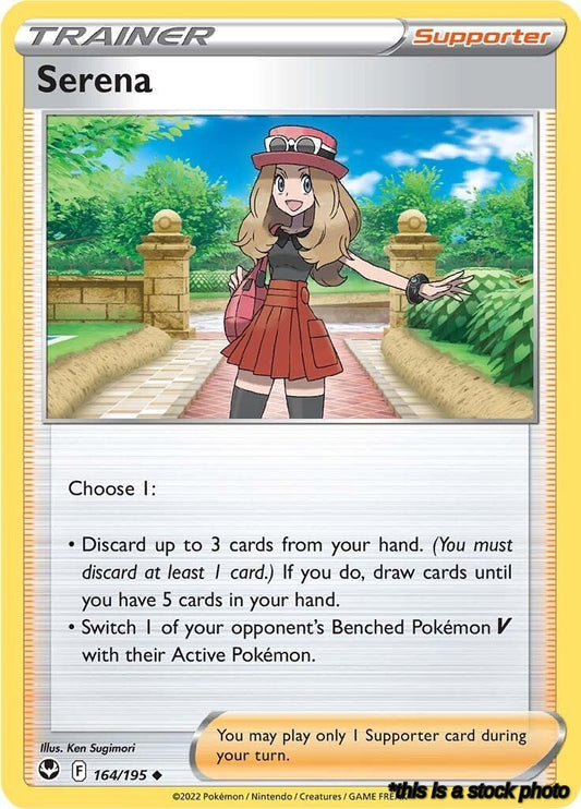 Reverse Holofoil Serena [164/195 Lightly Played ]