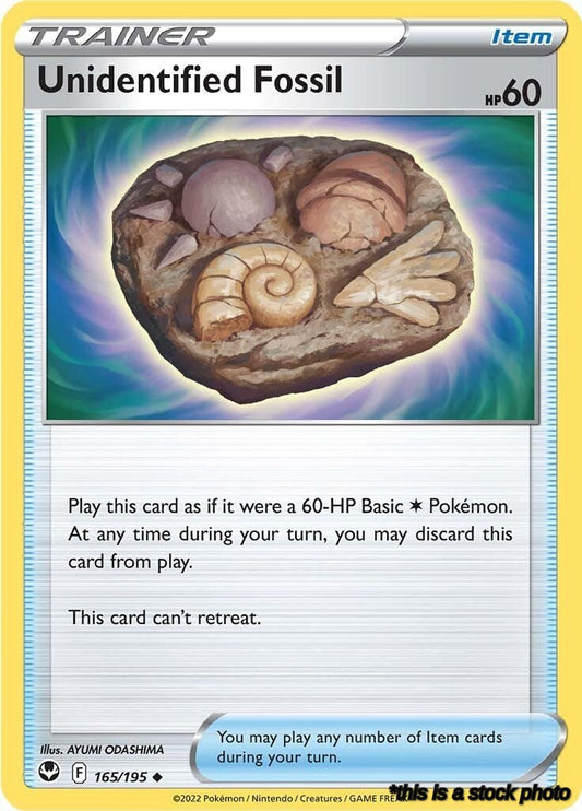 Uncommon Unidentified Fossil [165/195 Lightly Played ]