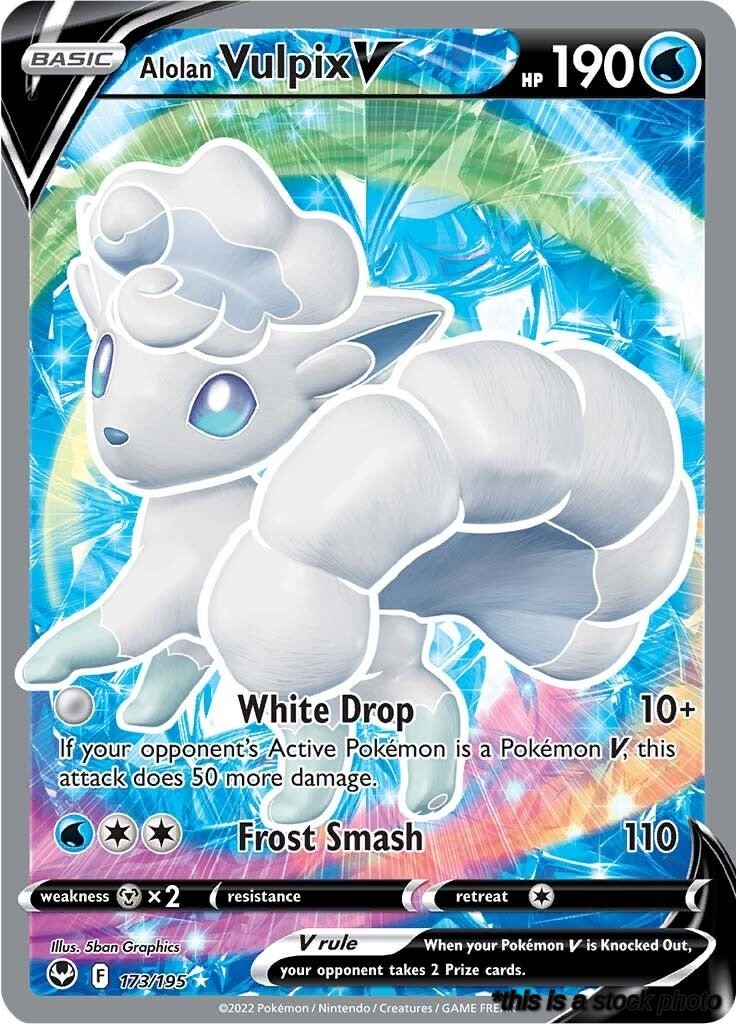 Alolan Vulpix V (Full Art)