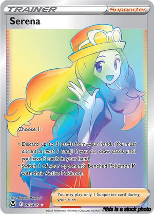 207/195 Serena (Secret) Secret Rare Holofoil