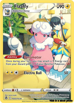 Ultra Rare Flaaffy [TG03/TG30 Near Mint ]