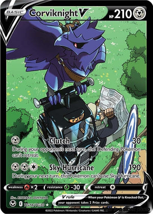 TG18/TG30 Corviknight V Ultra Rare Holofoil