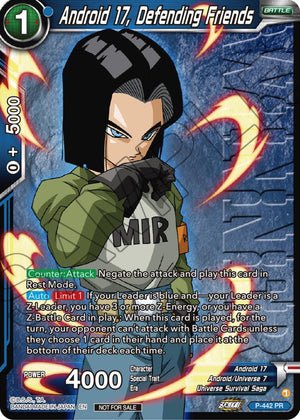 Android 17, Defending Friends (Winner) [P-442]