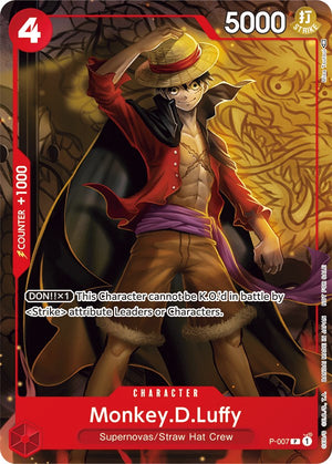 Monkey.D.Luffy - P-007 (Tournament Pack Vol. 1) [P-007] One Piece Promotion Cards