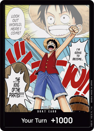 DON!! Card (Manga) (Alternate Art) Romance Dawn