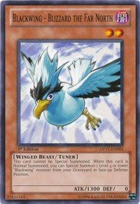 1st Edition Blackwing - Blizzard the Far North [DP11-EN003 Lightly Played] Common / Short Print