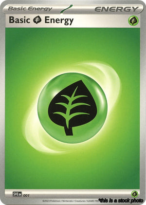 Normal Basic Grass Energy - 001 [001 Near Mint ]