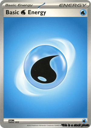 Normal Basic Water Energy - 003 [003 Near Mint ]