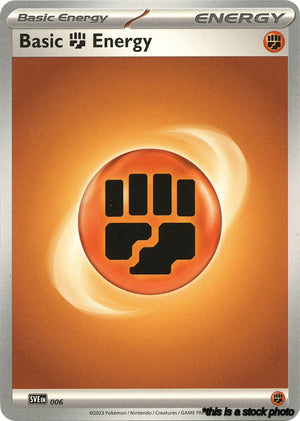Common Basic Fighting Energy - 006 [006 Near Mint ]