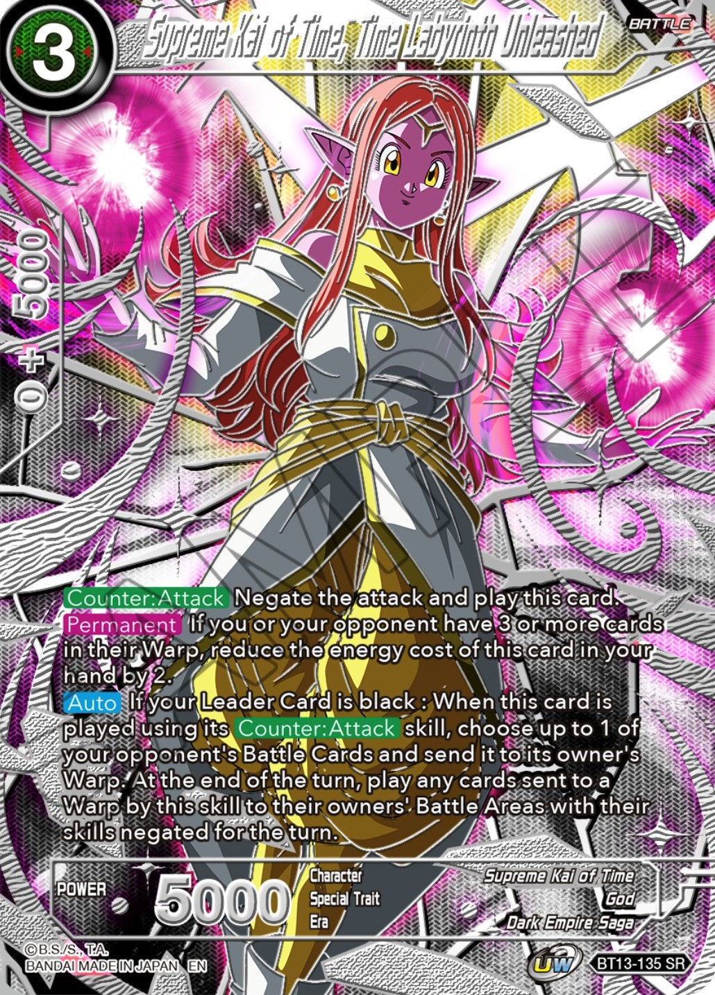 Supreme Kai of Time, Time Labyrinth Unleashed