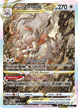 GG56/GG70 Hisuian Zoroark VSTAR Ultra Rare Holofoil