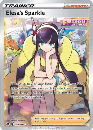 Ultra Rare Elesa's Sparkle (Full Art) [147/159 Near Mint ]