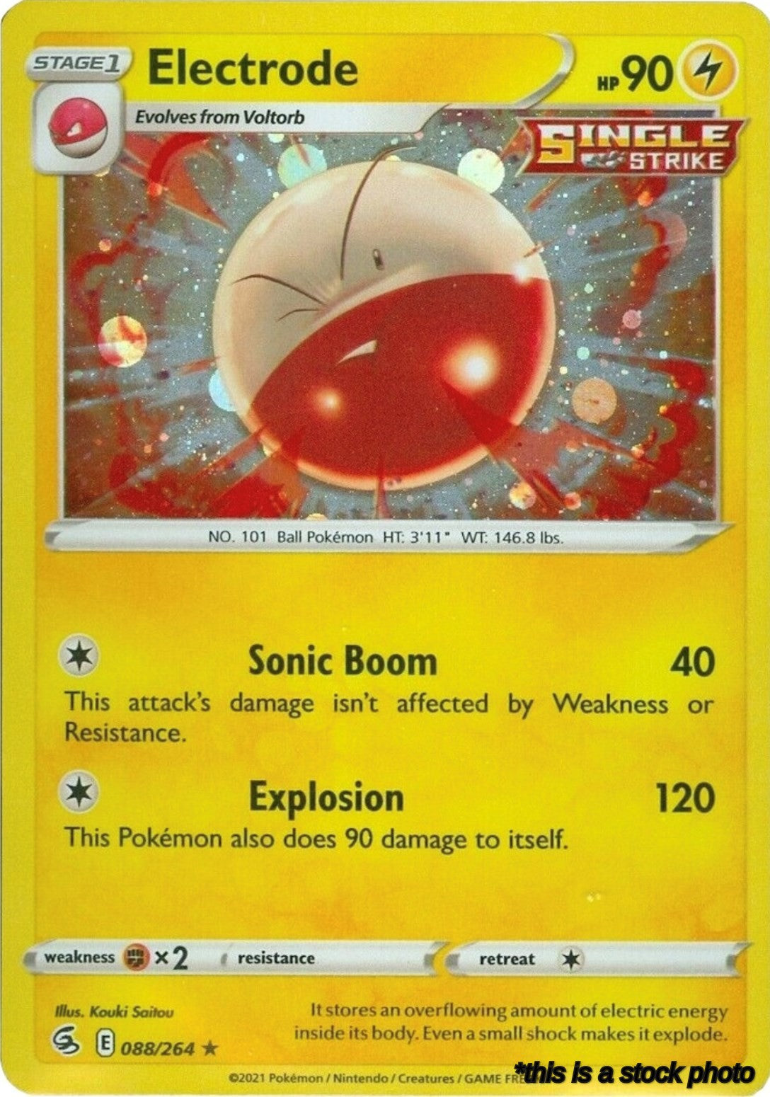 Electrode - 088/264 (Cosmos Holo)