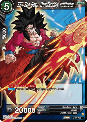 BT20-122 SS4 Son Goku, Otherworldly Infiltrator