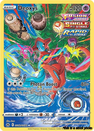 Holofoil Deoxys [GG12/GG70 Near Mint ]