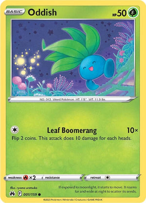 Common Oddish [001/159 Near Mint ]