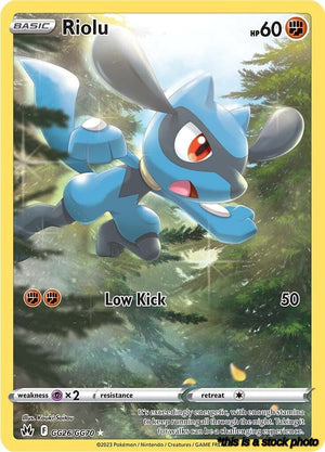 Holofoil Riolu [GG26/GG70 Near Mint ]